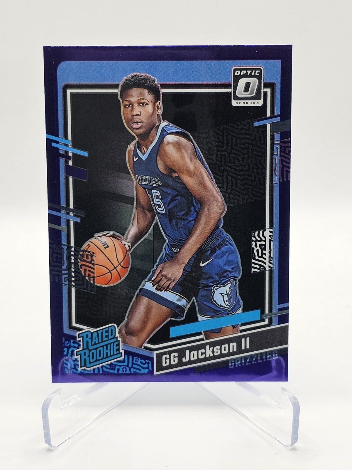 2023-24 Donruss Optic Purple #228 GG Jackson II RR RC (C)