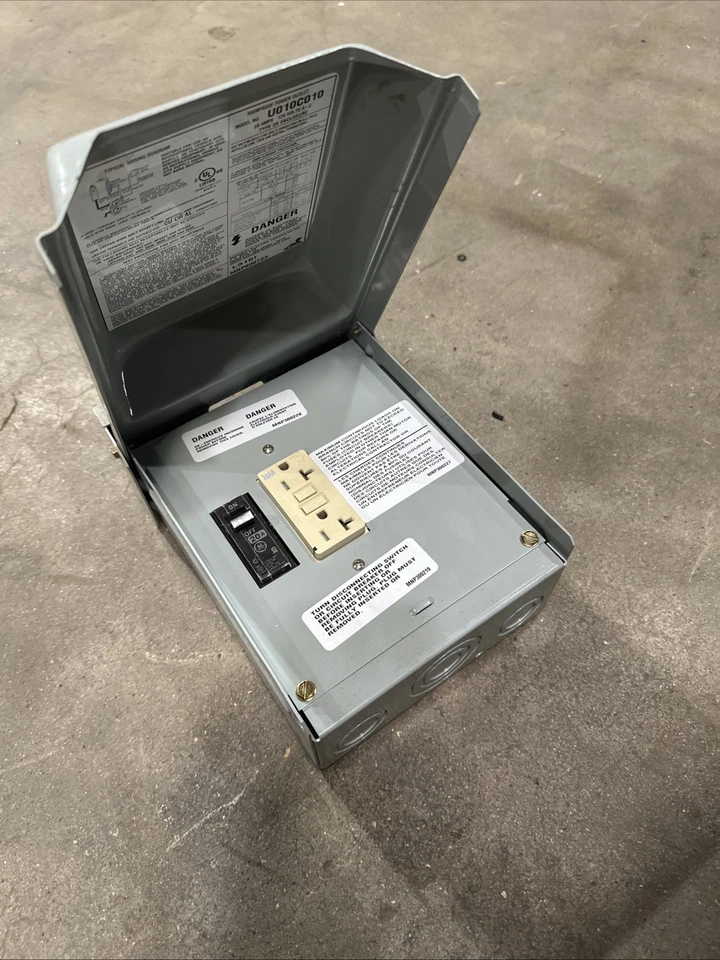 🔴Midwest Electric U010C010 Rainproof Power Outlet 20A 120V 3R W/GFCI‼️ - Image 3 of 4