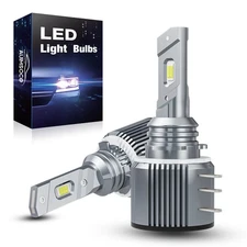 H15 LED Bulbs High Beam Headlights Conversion Kit 100W 6500K Super Bright Lamps