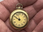 Antique Illinois Watch Case Co. Gold Filled Case Swiss Buren Watch Not Working