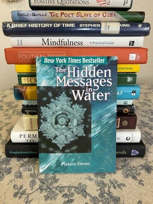 HAND Picked THRIFTED Book - The Hidden Messages in Water by Masaru Emoto