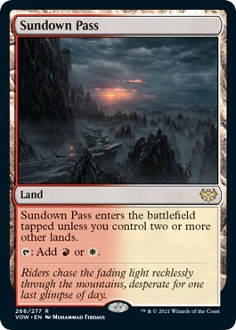 Sundown Pass 266/284 Innistrad: Crimson Vow
