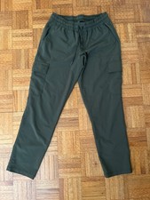 the north face army green hiking pants women small