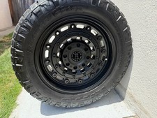 4 Black Rhino Arsenal 20" Wheels + 35x12.50R20 Nitto Ridge Grappler Tires | Toyo