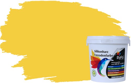 RyFo Colors Silikonharz Fassadenfarbe Lotuseffekt Trend Gelbtöne - bunte Farbe - Bild 43 von 93