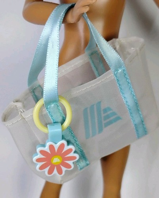 #ad ALDI Store Jakks Pacific Zoe Doll Shopping Tote Bag Quarter Holder Fits Barbie $5.99