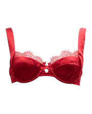 Kiki De Montparnasse Camaret Lace-Trim Balconette Bra Size 32D