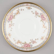 6" Replacement Saucer for Footed Cup, 13 Available, Canton by Royal Doulton