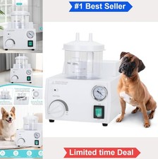 Veterinary Suction Machine 1000ml 110V Portable Home Use Phlegm Mucus Removal