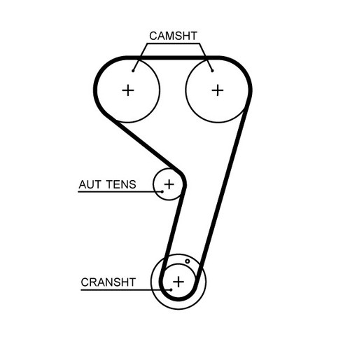 WATER PUMP & TIMING BELT SET KP2T359HOB FOR FORD FOCUS/III/Turnier/Hatchback - Picture 3 of 7