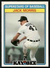1987 Topps Kay-Bee Superstars of Baseball #20 Jack Morris