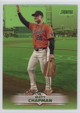 2025 Topps Stadium Club Lime Green Foil Matt Chapman #167 1io1