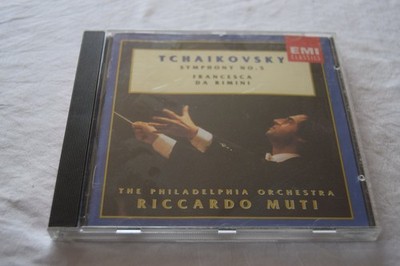 Tchaikovsky Symphony No. 5, Francesca da Rimini CD - Muti, Philadelphia Orch