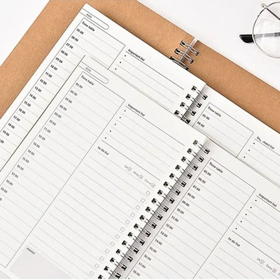 Wöchentlich Monatsplan Organizer Notizbuch Kalender Papierkompakt