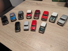 Collezione 12 Corgi Mini Cooper, rari e rari, parzialmente nuovi senza confezione 