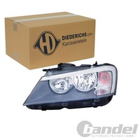 Diederichs Halogen Scheinwerfer Mit Lwr-Motor Links Passend FüR BMW X3 | 1276081