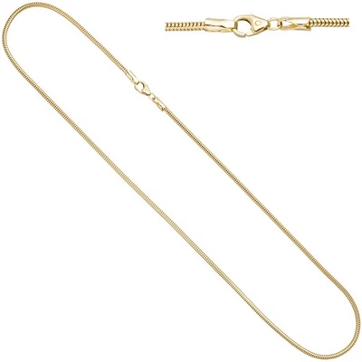 JOBO  "46796" Schlangenkette aus 333 Gelbgold 1,9 mm 50 cm Gold Kette Halskette  - Bild 1 von 2