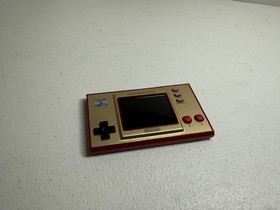 Nintendo Game & Watch Super Mario Bros Handheld Console Clock - Tested