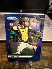 2025 Panini Prizm Ethan Salas Blue # /199 SP Padres Top Prospect🔥🔥📈