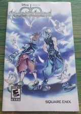 Kingdom Hearts Re: Chain of Memories Manual for PS2