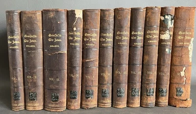 Heinrich Graetz History Of The Jews Rare Complete 11 Volume Set Original German - Image 1 of 4