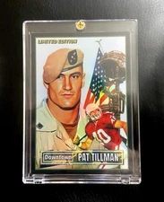Pat Tillman Custom Artist Card 2024 Comes In Collectors Case