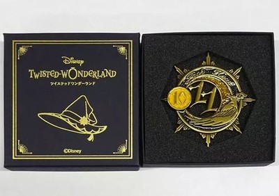 Aniplex Disney Twisted Jack Howl Magic Hat Clasp Brooch 70mm w/ Glitter
