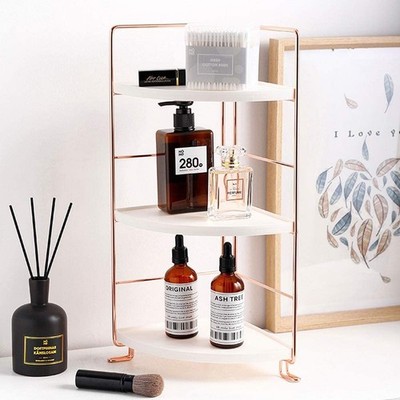 3-Tier Bathroom Countertop Organizer - Vanity Tray Cosmetic & Makeup Storage-...