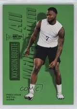 2023 Skybox Metal Universe Champions PMG Green 8/10 Kayshon Boutte #140 0nr3