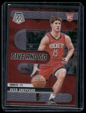 2024-25 Panini Mosaic #7 Reed Sheppard Give and Go