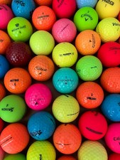 60 5 Dozen Multi Color Golf Balls 4A / 5A Excellent Condition Golf Ball Lot