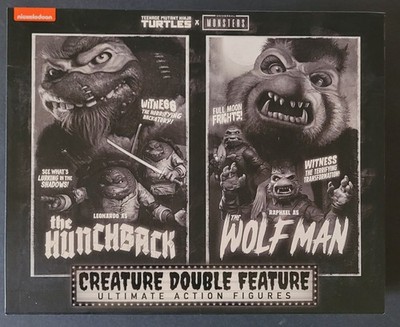 NECA TMNT x Universal Monsters The Hunchback & Wolfman Creatures