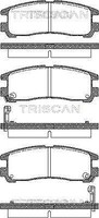 Triscan Bremsbelagsatz, Scheibenbremse Hinterachse U.A. FüR Chrysler, Hyundai
