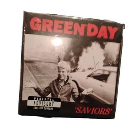 Greenday - Saviors Album CD Parental Advisory Explicit Content New Sealed .