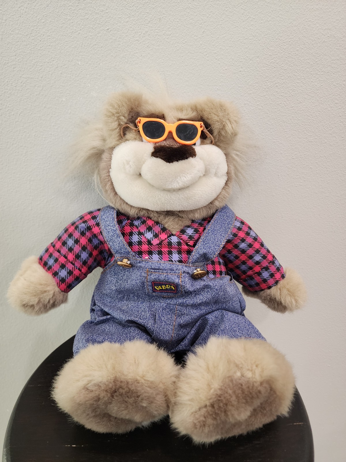Vintage 1997 Tyco Real Talkin' Bubba Bear Plush Talking Stuffed Animal. Working!