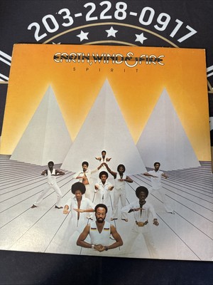 Earth Wind And Fire Spirit UK Press Vinyl LP VG+ RECORD - J14