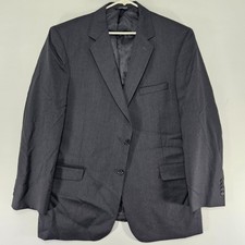 JOS A BANK Signature GORDON Men's Sport Coat Blazer Two Button Gray Wool 46R