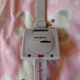 Sega Saturn watch with insulated sheet, subculture fashion goods