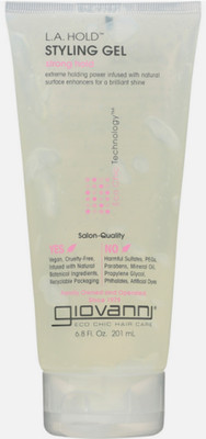GIOVANNI L.A. Hold Styling Gel - Strong Hold, Hair Gel for Women and Men, Vegan,