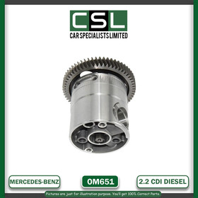 Mercedes-Benz OM651 main bearing set piston set oil pump overhaul 2.2CDI