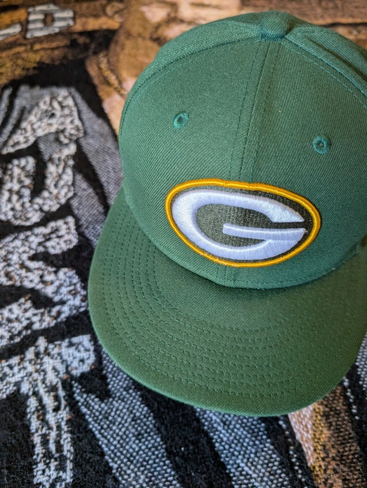 Sombrero New Era 59FIFTY Green Bay Packers Talla 7 3/8 Aaron Rodgers #12 NFL Foto 4 de 4