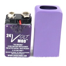 Purple 24 Volt Mod    Insulator For EMG  Active Pickups 24V Mod FREE SHIPPING