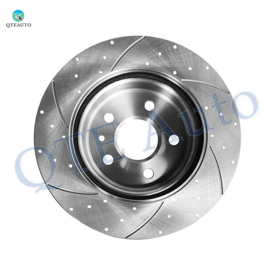 Juego 4 rotores de freno perforados delanteros 321 mm-traseros 315 mm para Chevrolet Impala 2014-2020 Foto 4 de 4