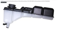 Engine Coolant Tank With Cap And Sensor For Ford Mustang 1997-2000 603-290 Engine Coolant Tank With Cap And Sensor For Ford Mustang 1997-2000 603-290