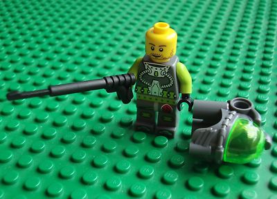 Lego Atlantis Scuba Diver minifig minifigure Spear Gun