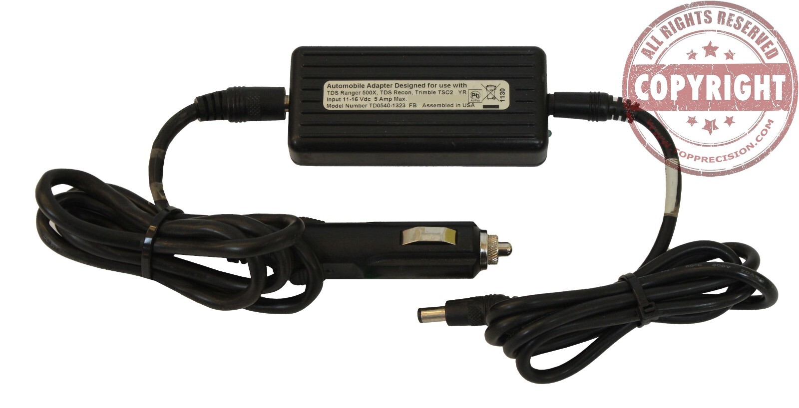 12V BATTERY CHARGER, TRIMBLE TSC2,TDS RANGER 300,500,NOMAD, RECON DATA ...