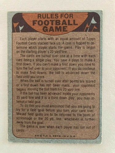 1974 Topps Football Team Checklist Pick from photos .10¢ shipping after 1st one! - Picture 187 of 211