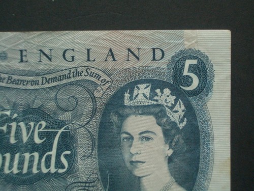 **MIRA** 'S99' GB 1967 Fforde Billete de 5 £****** - Imagen 2 de 10