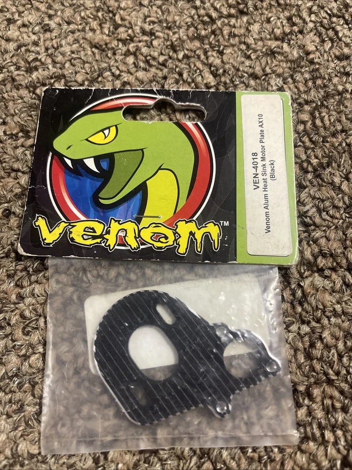 Motor disipador de calor Venom Ven-4018 Venom axial AX10 negro Aliuminum Scorpion Foto 2 de 3