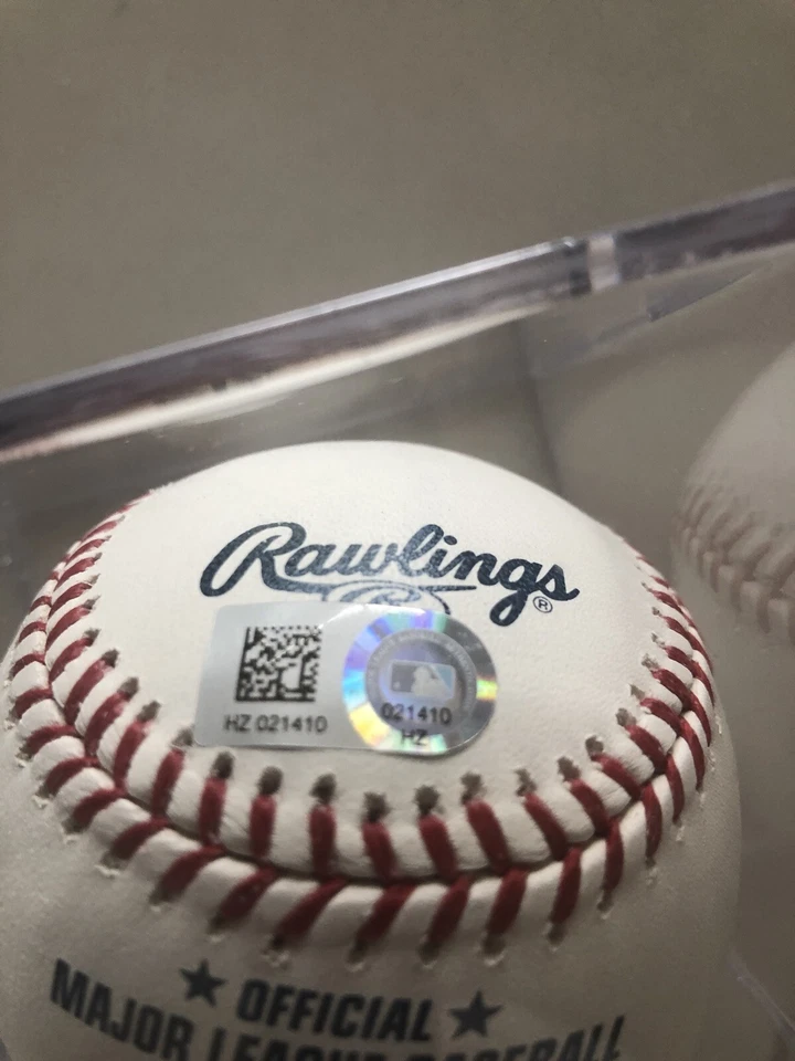 Certificado de autenticidade oficial de beisebol Troy Tulowitzki autografado da liga principal de beisebol Colorado Rockies assinado - Imagem 3 de 4